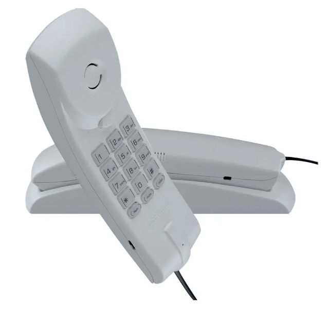 TELEFONE TC 20 COM FIO CINZA ARTICO