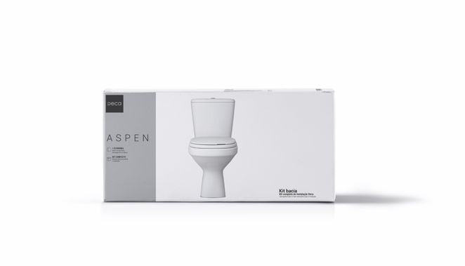 Aspen Kit bacia com caixa acoplada
