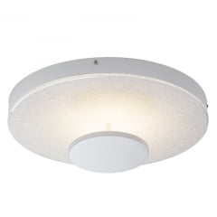 Luminária Plafon de sobrepor Kyara LED Starlux HL003-R Redondo 22W 2700K Bivolt Ø400x120mm